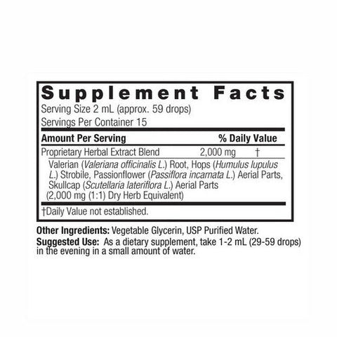 Nature's Answer, Slumber Herbal Blend Alcohol Free, 2000 Mg, 1 Oz Nature's Answer