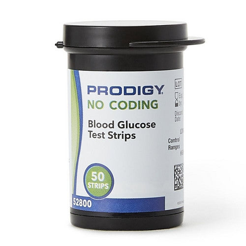 Prodigy, Blood Glucose Test Strips, Box Of 50