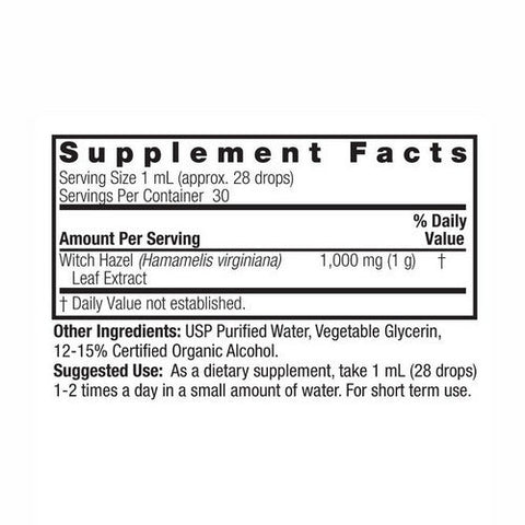 Nature's Answer, Witch Hazel Low Alcohol, 1000 Mg, 1 Oz Nature's Answer