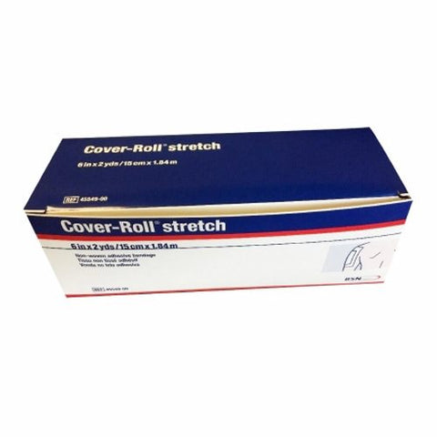 Bsn-Jobst, Dressing Retention Tape With Liner  Stretch White 6 Inch X 2 Yard Nonwoven Polyester NonSterile, Count of 12