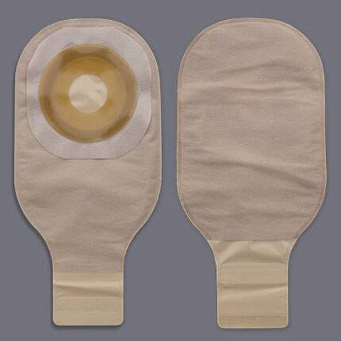 Hollister, Colostomy Pouch One-Piece System 12 Inch Length Flat 8552, Box Of 10