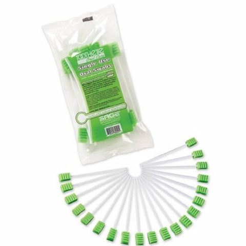 Sage, Oral Swabstick Toothette  Plus Foam Tip Sodium Bicarbonate, Count of 200
