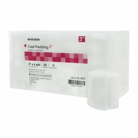 McKesson, Cast Padding Undercast 3 Inch X 4 Yard Polyester NonSterile 16-CP3, Count of 20