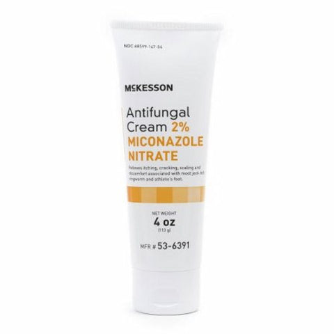 McKesson, Antifungal Cream 2% Strength Miconazole Nitrate, 4 Oz