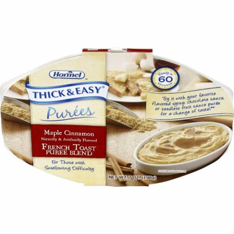 Hormel, Thickened Food Tray Maple Cinnamon French Toast Flavor, Count of 7