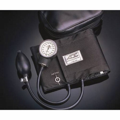 American Diagnostic Corp, Aneroid Sphygmomanometer Unit Large Adult Cuff Nylon Cuff 34 - 50 cm 760-12XBK, Count of 1