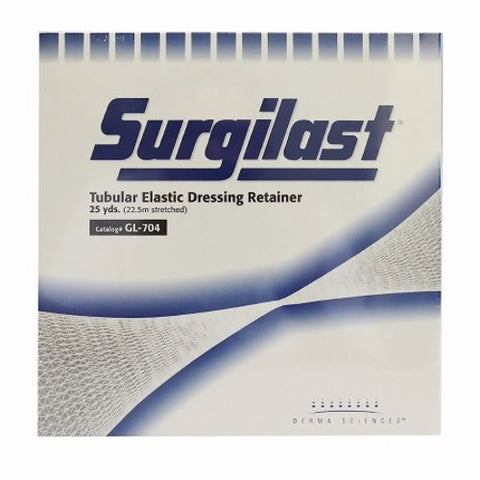 Dermascience, Tubular Bandage Surgilast  Large Hand, Arm, Leg, Foot Elastic 12-1/4 Inch X 25 Yard Size 4, Box Of 1