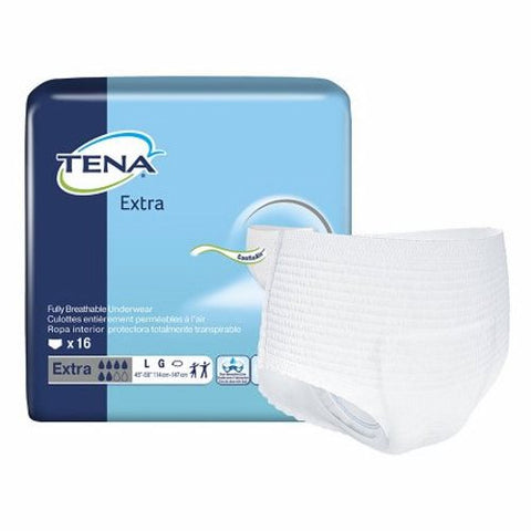 Tena, Unisex Adult Absorbent Underwear Pull On Large Disposable 72332, Count of 16