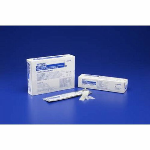 Vaseline, Petrolatum Impregnated Dressing Vaseline 1/2 X 72 Inch Gauze Petrolatum Sterile, Count of 72