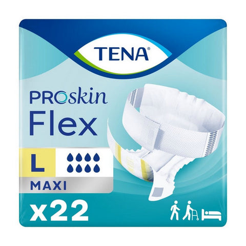 Tena, Unisex Adult Incontinence Belted Undergarment Size 16 67838, Count of 22