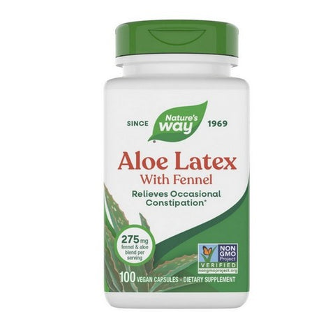 Aloe Latex With Fennel 100 Caps by Nature's Way