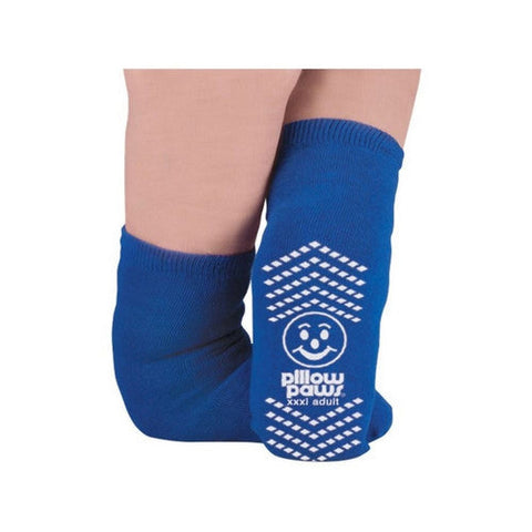 Slipper Socks Unisex Adult 3X-Large X-Wide Single Tread 1099 Count of 48 by Principle Business Enterprises