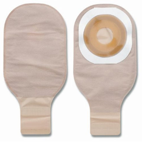 Hollister, Colostomy Pouch One-Piece System 12 Inch Length Flat 8538, Box Of 10