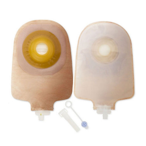 Hollister, Urostomy Pouch Ultra Clear One-Piece System 9 Inch Length 3/4 Inch Stoma Drainable, Box Of 5