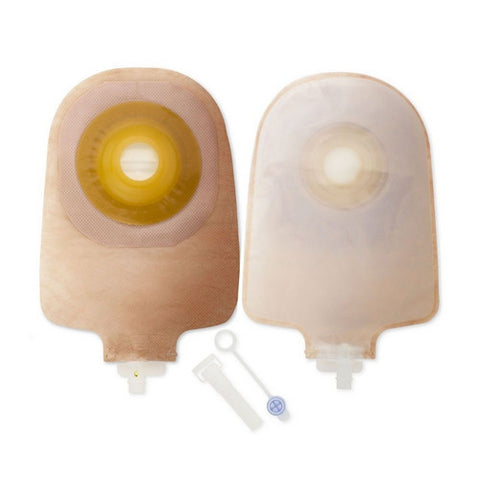 Hollister, Urostomy Pouch Premier One-Piece System 9 Inch Length 1-1/8 Inch Stoma Drainable, Box Of 5
