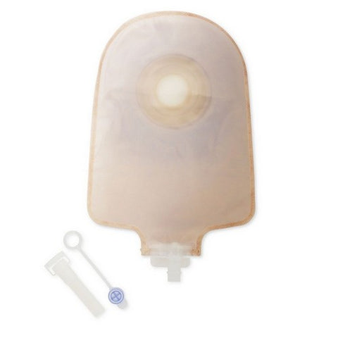 Hollister, Urostomy Pouch One-Piece System 9 Inch Length Pre-Cut 1-3/4 Inch Stoma Drainable, Box Of 5
