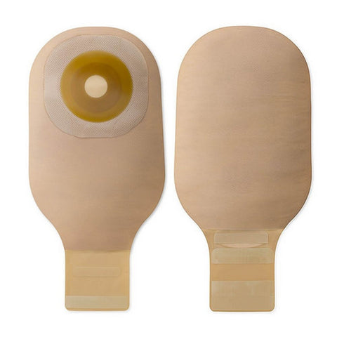 Hollister, Colostomy Pouch One-Piece System 12 Inch Length Flat 8551, Box Of 10