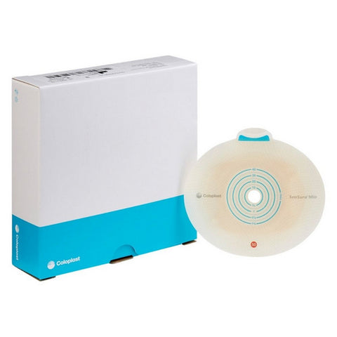 Coloplast, Ostomy Barrier SenSura  Mio Click Trim to Fit, Standard Wear Elastic 50 mm 2-Piece 10 to 45 mm, Box Of 5