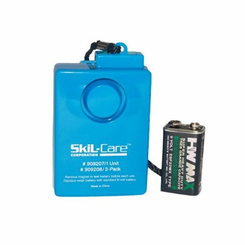 Skil-Care, Chair Alarm System Econo 2-1/5 X 5-4/5 Inch Blue, 1 Each