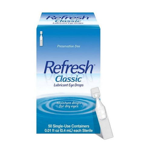 Refresh, Classic Lubricant Eye Drops, Count of 50 Refresh