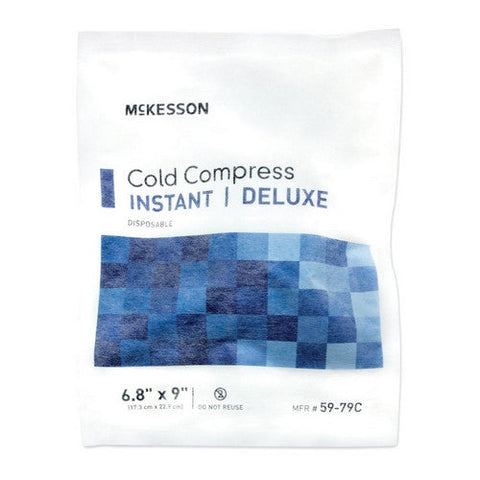 McKesson, Instant Cold Pack McKesson Deluxe General Purpose Large 6.8 X 9 Inch Soft Cloth Disposable, Count of 1 McKesson