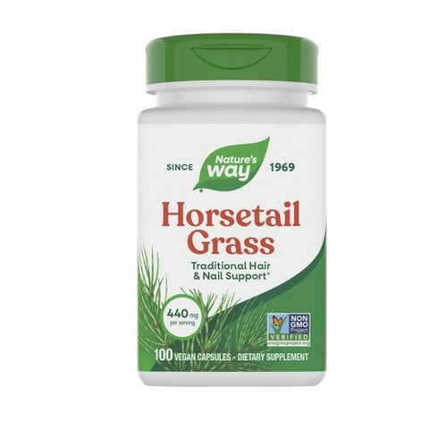Horsetail Grass 100 Veg Caps by Nature's Way