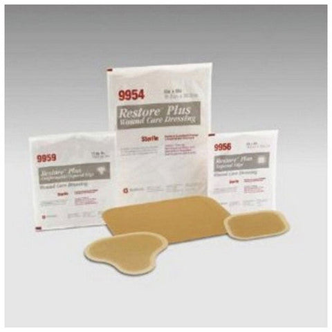 Hollister, Hydrocolloid Dressing Restore 4 X 4 Inch Square Sterile, Count of 1 Hollister