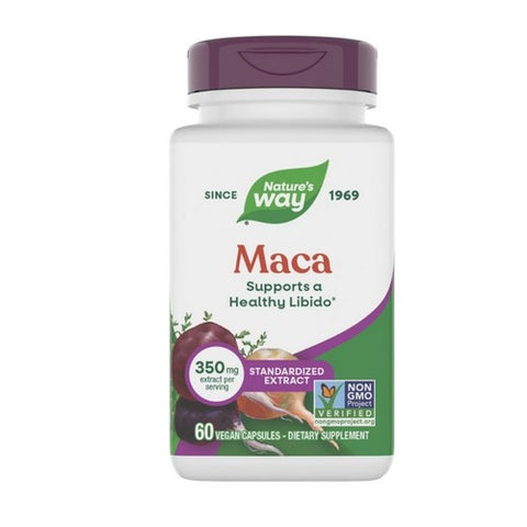 Maca Standardized Extract 60 Caps by Nature's Way