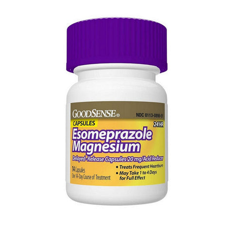 Good Sense, Esomeprazole Magnesium Delayed Release Capsules, 20 Mg, 42 Count Good Sense