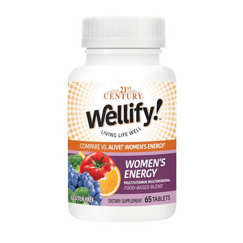 21st Century, Wellify! Women'S Energy Multivitamin Multimineral, 65 Tabs