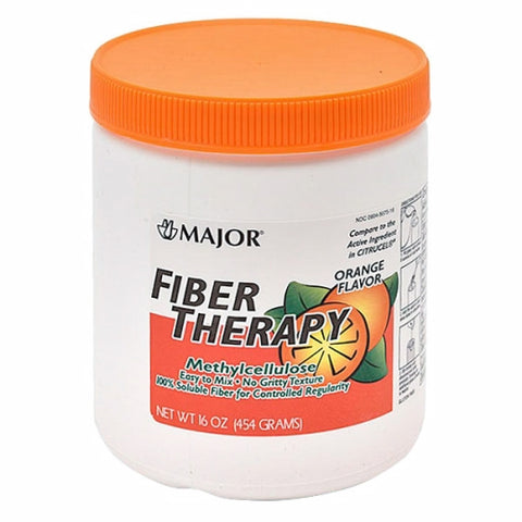 Soluble Fiber Therapy Powder Orange Flavor 16 Oz by Major Pharmaceuticals