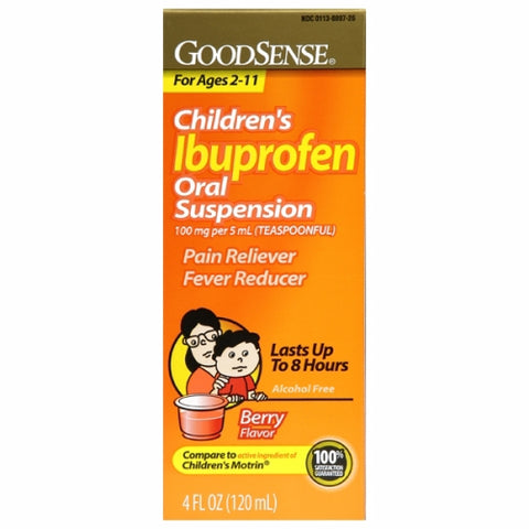 Actavis, Children's Ibuprofen Oral Suspension, Berry 120 ml
