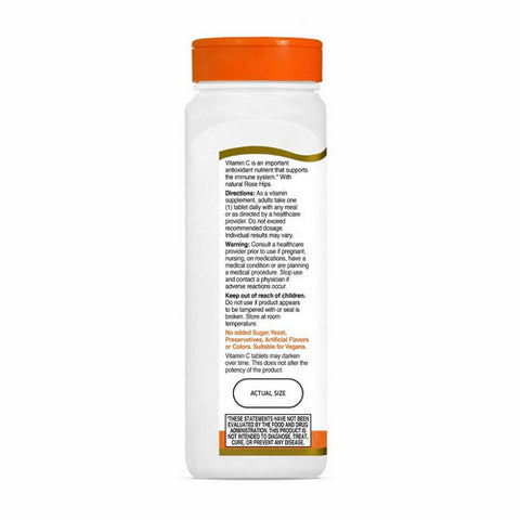 21st Century, Vitamin C with Rose Hips, 1000mg, 110 Tabs