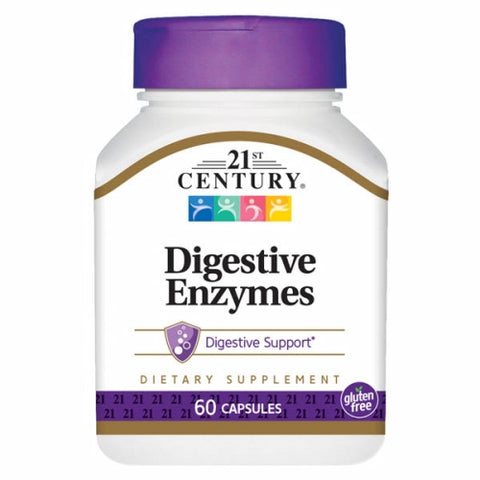 21st Century, Digestive Enzymes, 60 Caps
