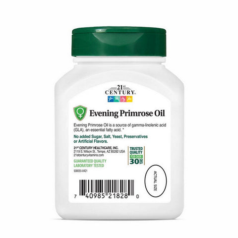 21st Century, Evening Primrose Oil, 500 mg, 60 Softgels