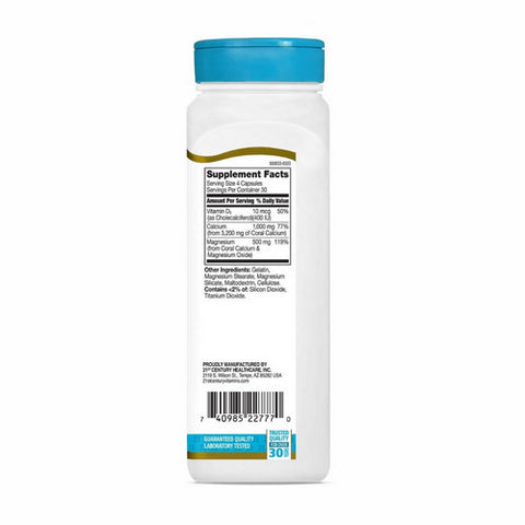 21st Century, Coral Calcium, 1000 mg, 120 Caps