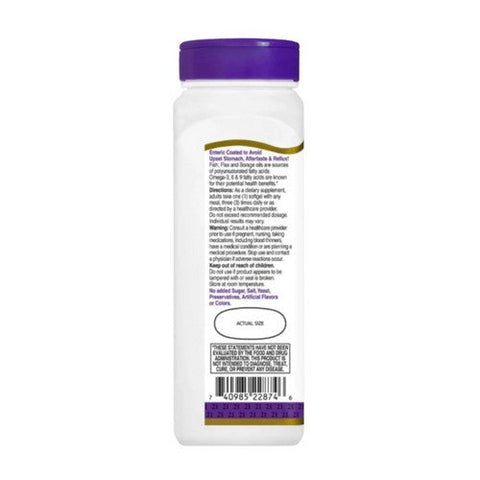 21st Century, Triple Omega Complex 3-6-9, 90 Softgels 21st Century