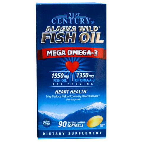 21st Century, Alaska Wild Fish Oil, 90 Softgels