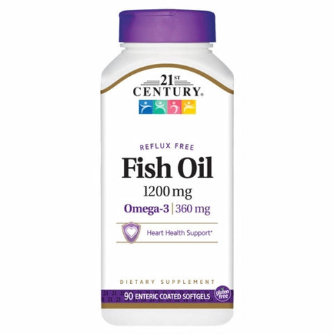 21st Century, Fish Oil, 1200 mg, 90 Count