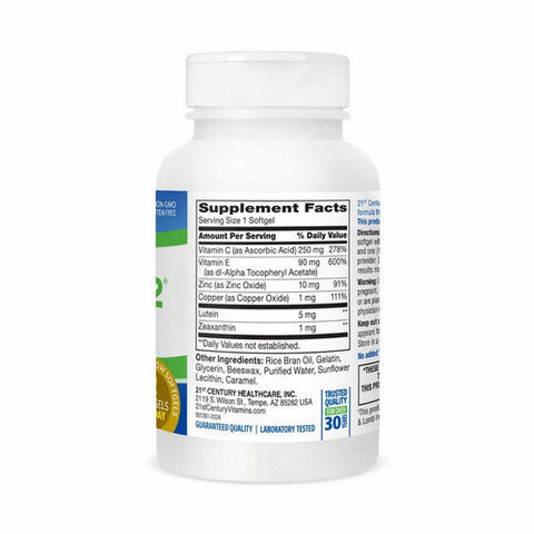 21st Century, Healthy Eyes Superview2, 120 Softgels 21st Century