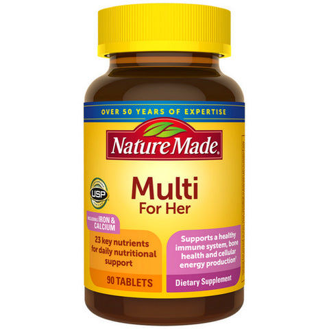 Nature Made, Multi Vit & Minerals for Women, 90 Tabs