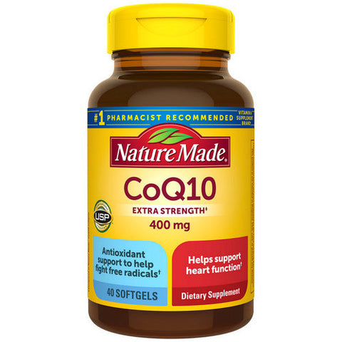 Nature Made, CoQ 10, 400 mg, 40 Liquid Softgels Nature Made