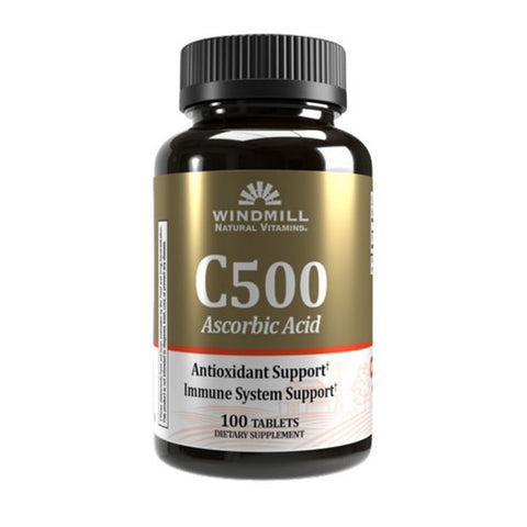 Windmill Health, Vitamin C, 500mg, 100 Tabs