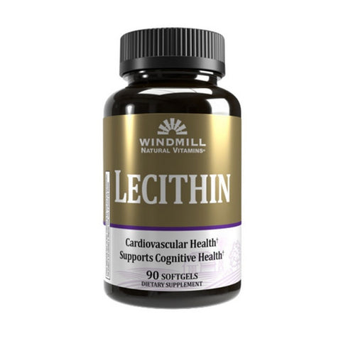 Windmill Health, Lecithin 19 Grains, 90 Softgels