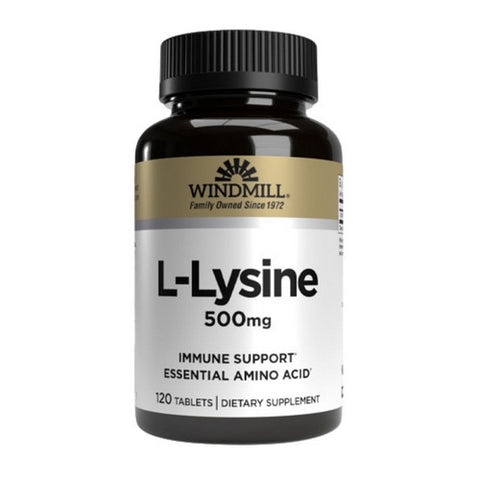L-Lysine HCL 120 Tabs by Windmill Health