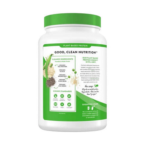 Orgain, Organic Protein Plant Based Vanilla Bean, 2.03 lbs Orgain