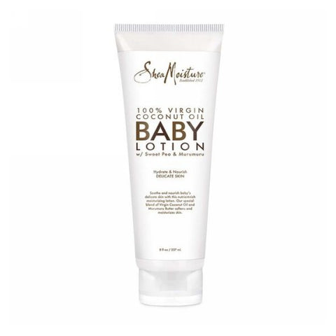 Shea Moisture, Baby Lotion Hydration 100% Virgin Coconut Oil, 8 Oz