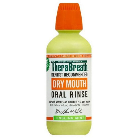 Therabreath, Dry Mouth Oral Rinse Tingling Mint, 16 Oz Therabreath