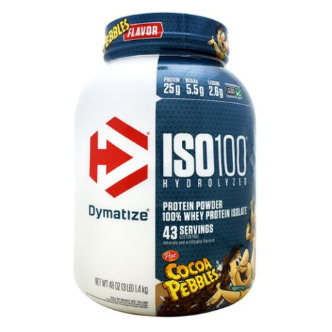 Dymatize, Iso 100 Cocoa Pebbles, 3 lbs
