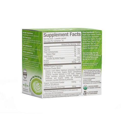 Om Mushrooms, Powered Matcha Latte Blend, 2.8 Oz